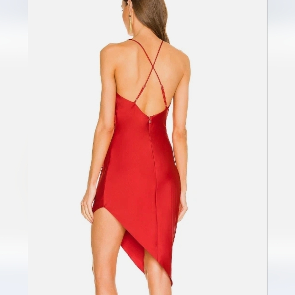 Nookie Gypsy Mini Dress Red NWT
